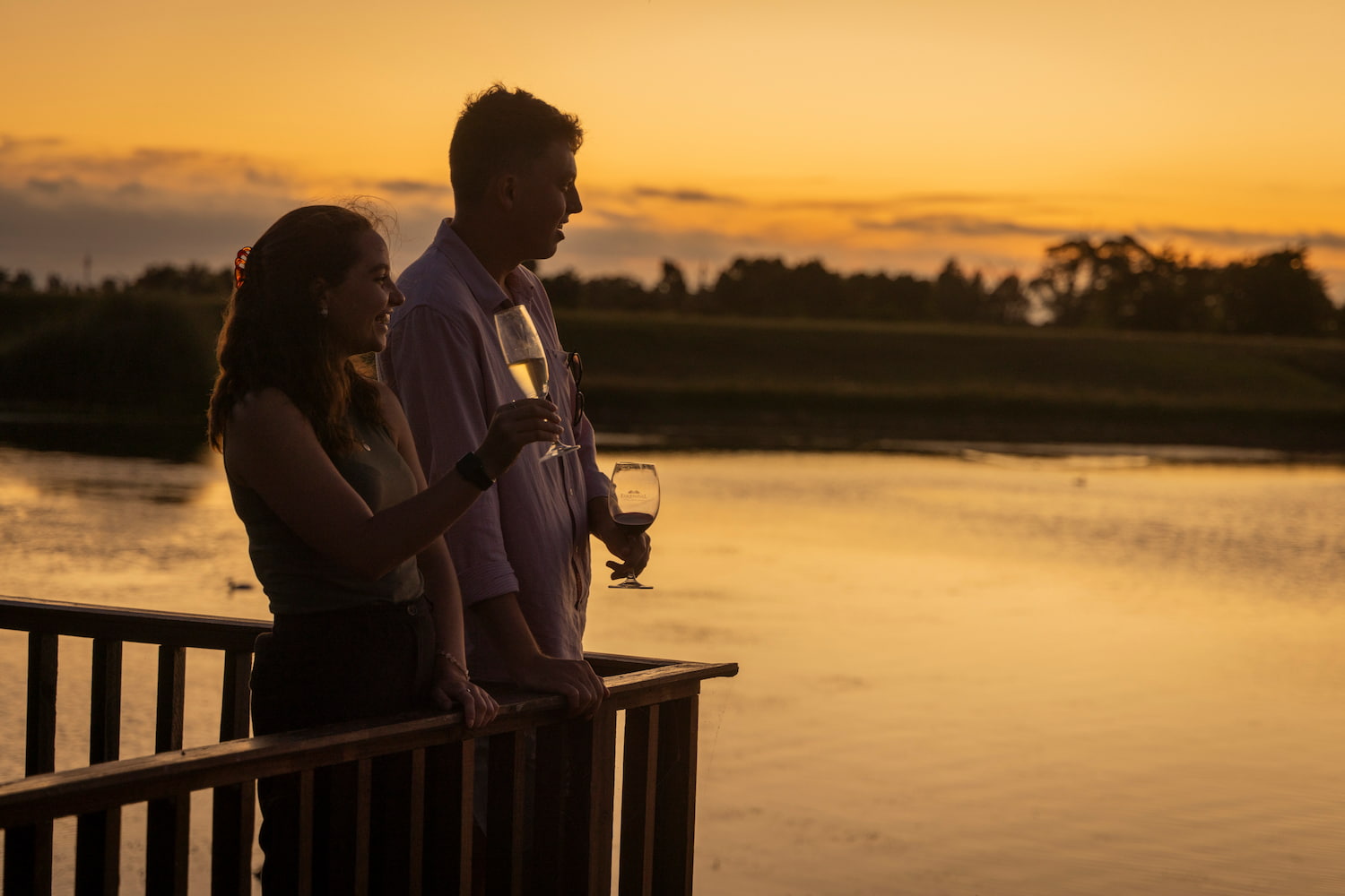 Braai island gathering at Eikendal